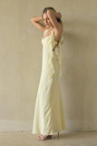 Sarila Ruffle Strap Maxi Dress