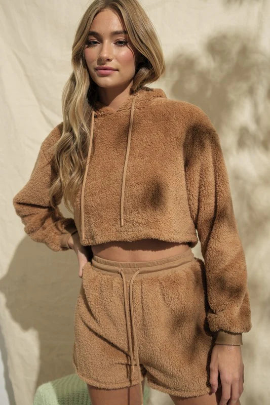 Theo Sherpa Hoodie