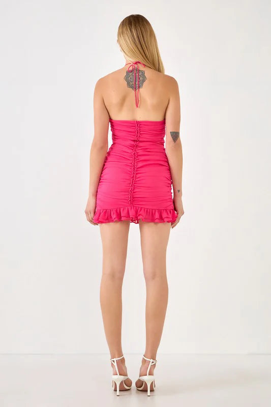 Mayven Ruffle Mini Dress