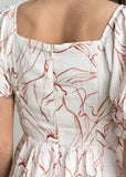 Liz Puff Sleeve Mini Dress