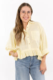 Kali Ruffle Hem Top