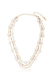 Dressed in Pearls Layered Necklace