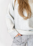 Pistola Ilana Mock Neck Pullover Sweater