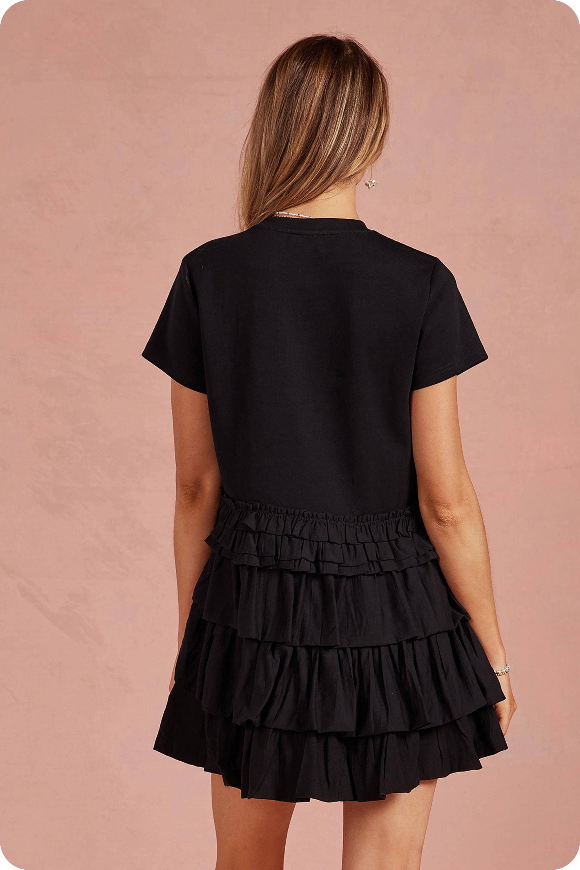 Florence Ruffle Frill Mini Dress