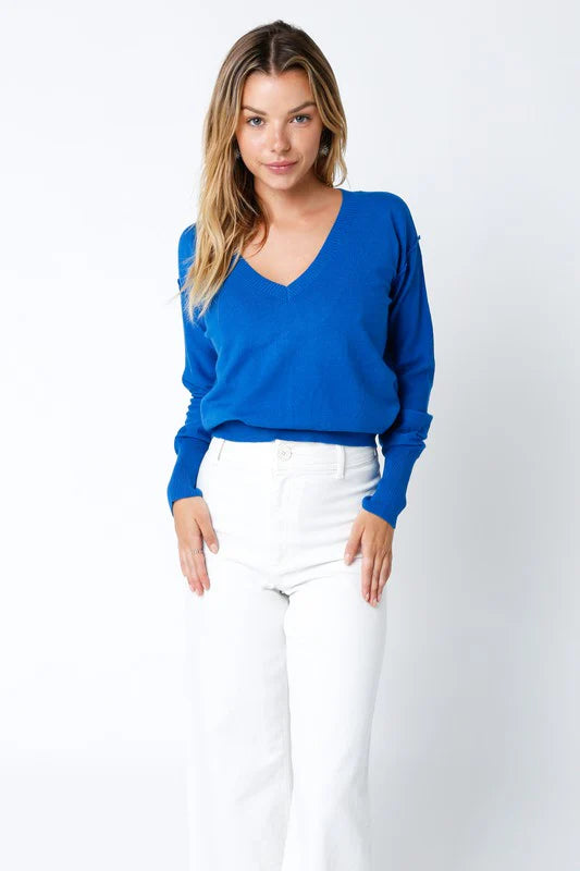 Loren V Neck Sweater