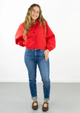 Maya Mid Rise Skinny Jeans