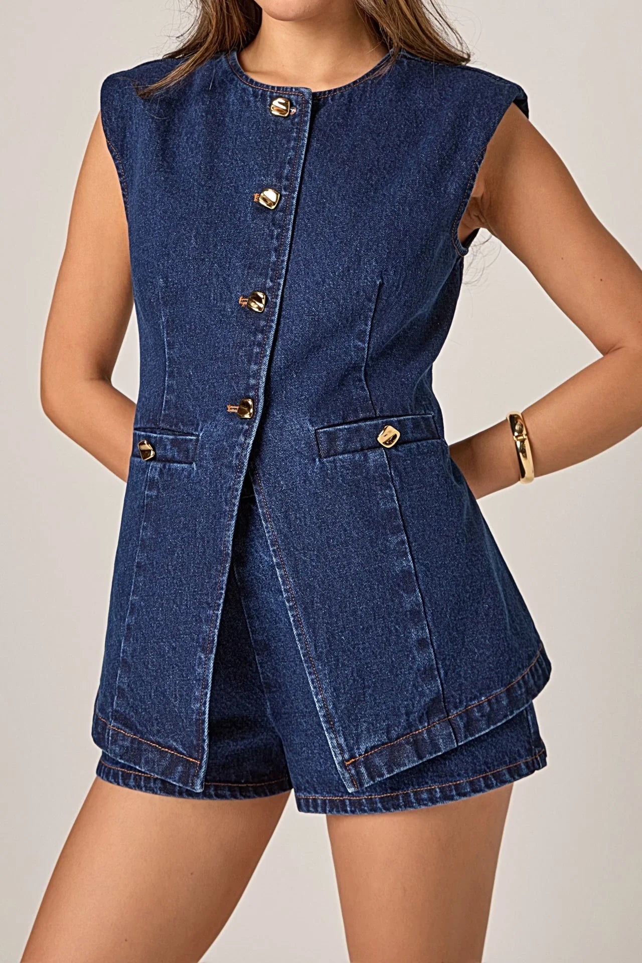 Dylan Denim Vest
