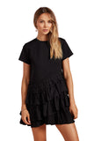 Florence Ruffle Frill Mini Dress