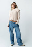 Beth Knit Jacket in Blush
