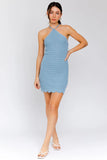 Luka Crochet Halter Dress