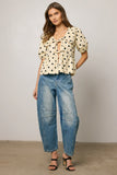 Lisette Barrel Jean in Medium Wash FINAL SALE