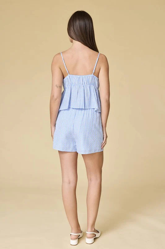 Miley Gingham Tank