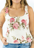 Litzy Peplum Top