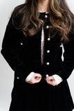 Georgie Pearl Button Front Jacket
