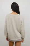 Tate Knit Sweater in Oatmeal