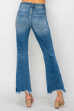 Madden Crop Fray Flare Jean