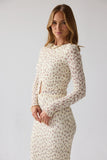 Reggie Floral Top in Multi