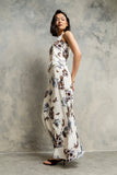Eden Floral Top in Cream