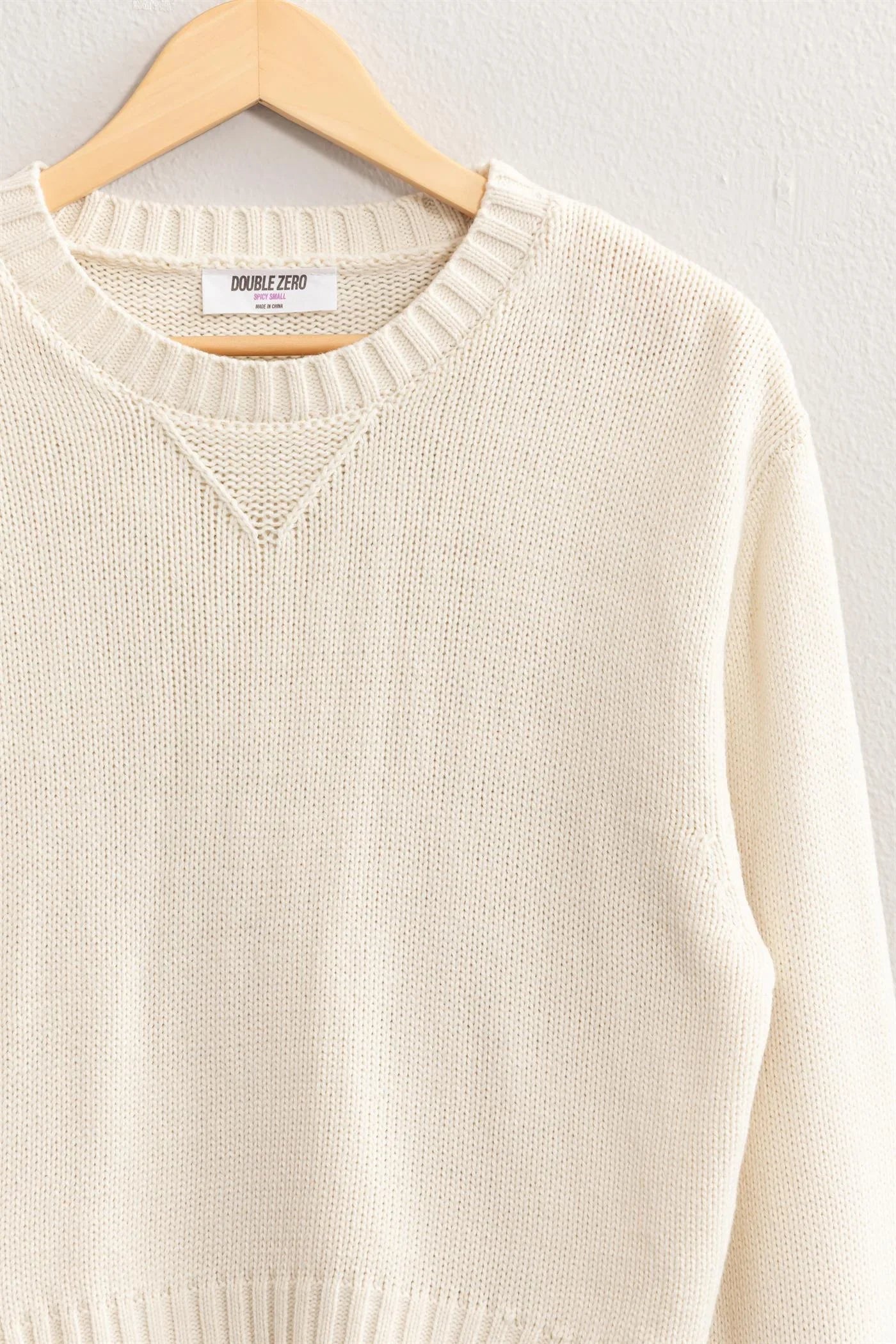 Calli Cropped Knit Sweater