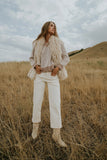 Glinda Knit Sweater in Brown FINAL SALE