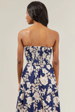 Lilo Night Tropics Pleated Tube Top