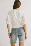 Chelsea High Rise Denim Shorts