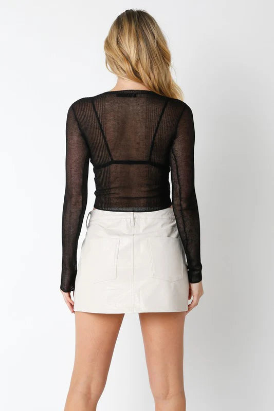 Alexis Sheer Top