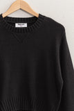 Calli Cropped Knit Sweater