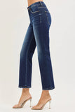 Nova Cropped Jean Deep Blue