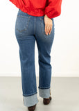 Maggie Ankle Cuffed Jeans