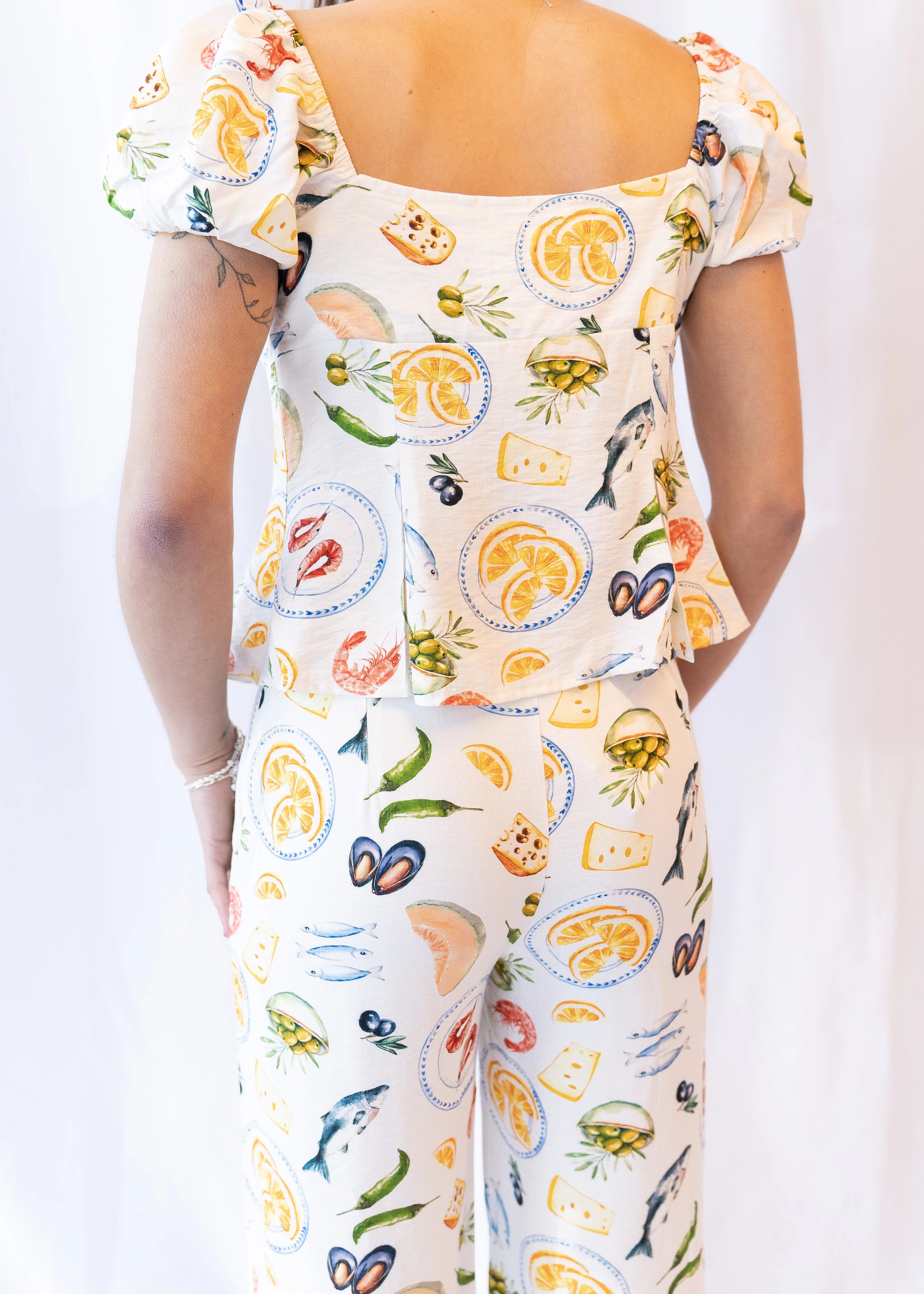 Maddox Picnic Print Pants