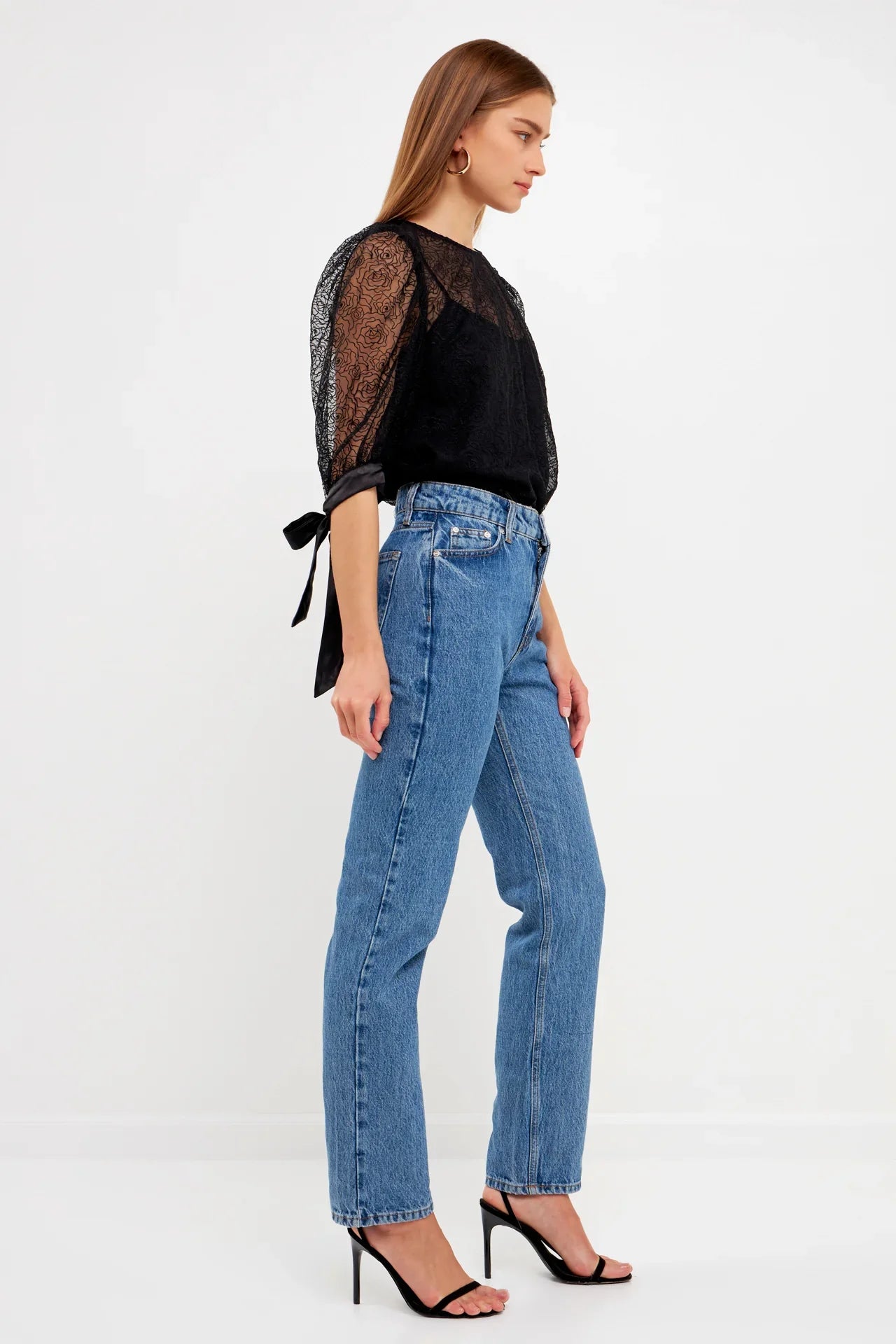 Lucinda Lace Embroidered Top