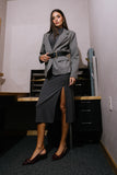 Brandi Maxi Dress in Charcoal