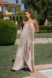Brandie Accordion Maxi Dress