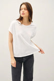 Zia Exposed Seam Top