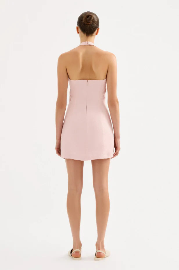 Reyes Linen Mini Dress
