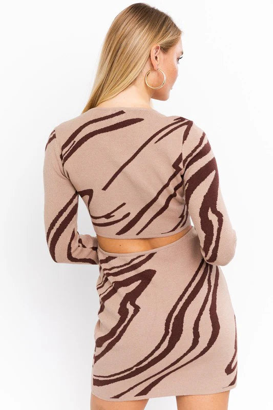 Nola Stripe Sweater Dress