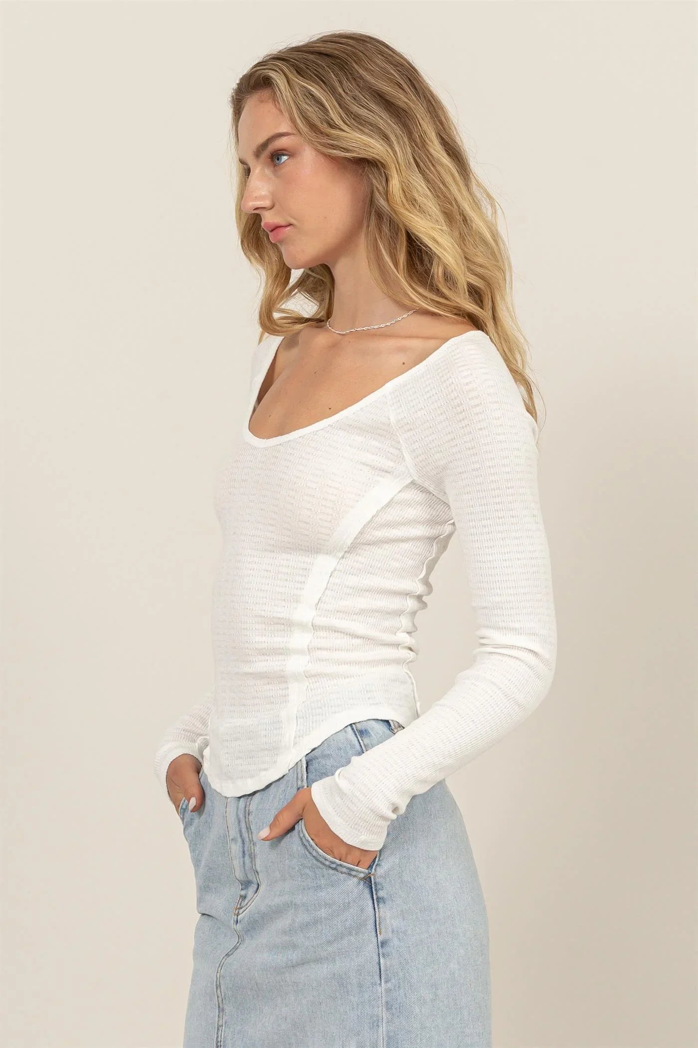 Annie Ribbed Top