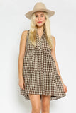 Playa Plaid Dress