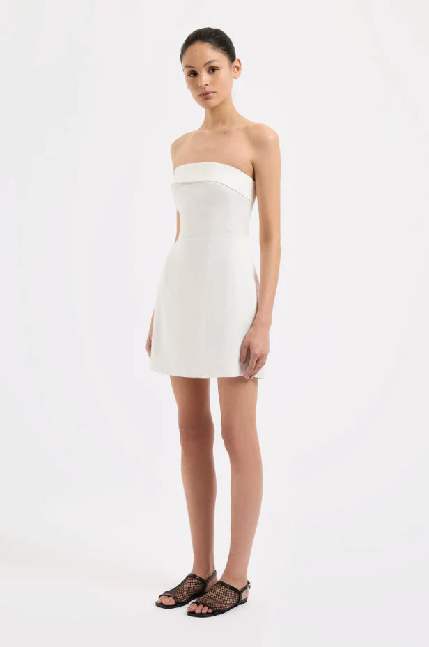 Lyra Linen Mini Dress