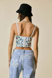 Pippa Floral Print Corset Top