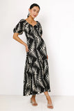 Dinah Abstract Midi Dress FINAL SALE