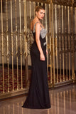 Colette Gown Evening Dress With Crystal Bodice