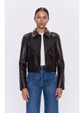 Pistola Bex Shrunken Jacket in French Roast