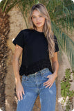 Tatum Ruffle Frill Top