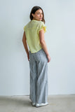 Kaytee Striped Top in Yellow