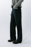 Lander Wide Leg Pants in Navy