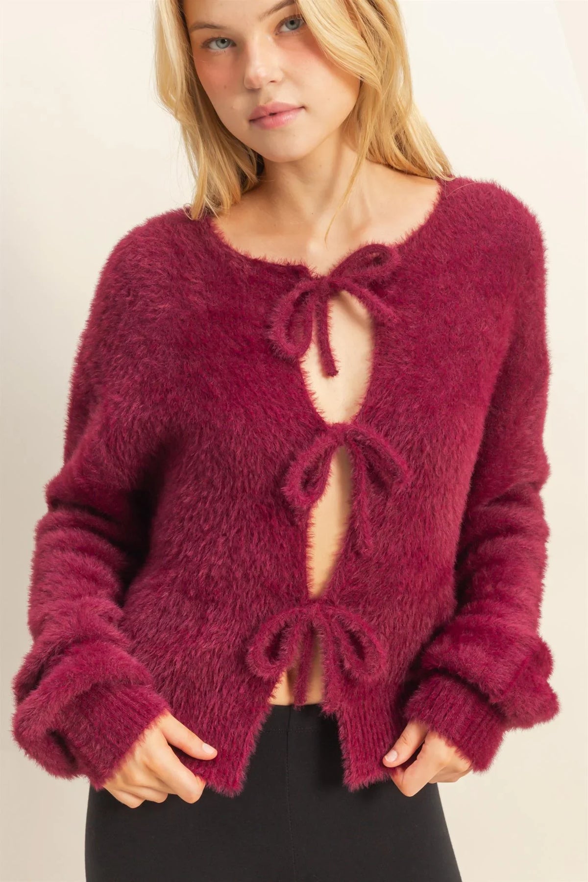 Talia Bow Sweater