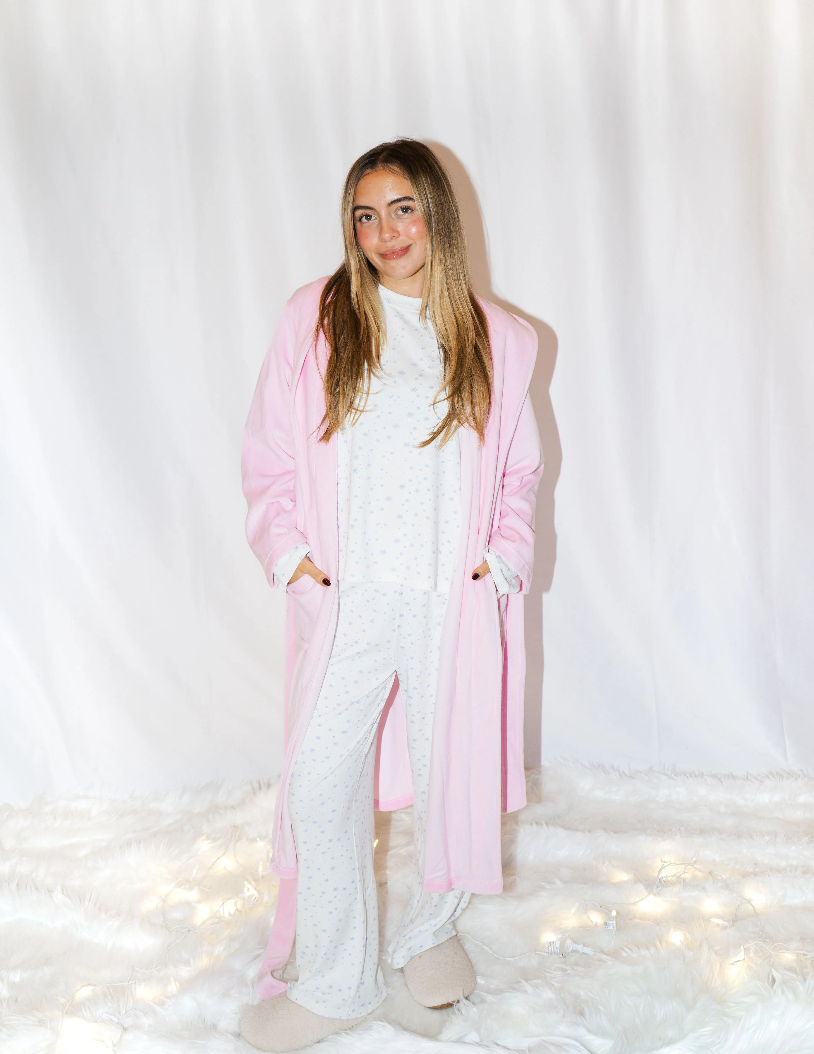 Light Pink Dream Hotel Robe