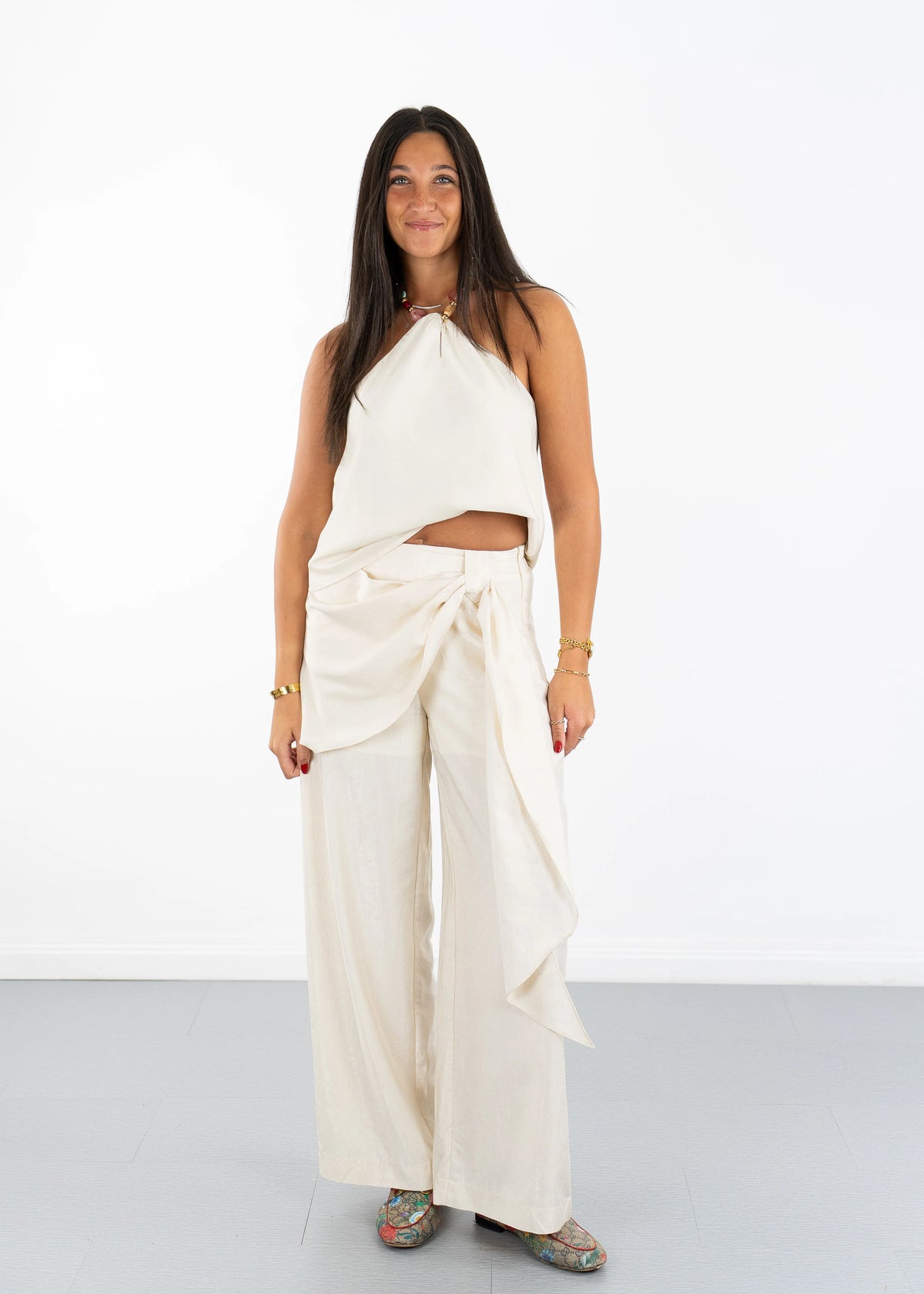 Briar Woven Tie Pant